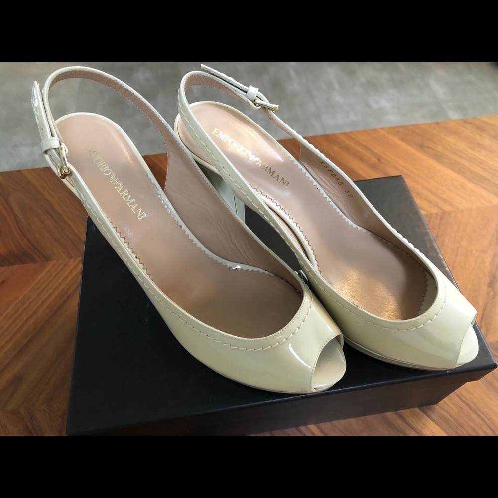 Emporio Armani Slingback Sandals